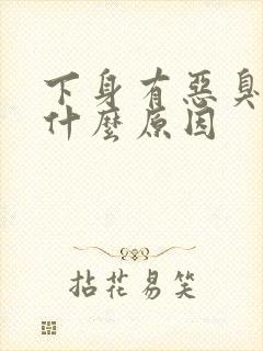 下身有恶臭味是什么原因