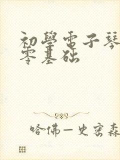 初学电子琴简谱零基础