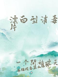 漂白型消毒泡腾片