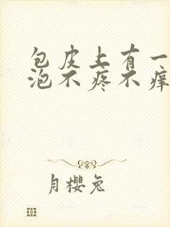 包皮上有一个水泡不疼不痒