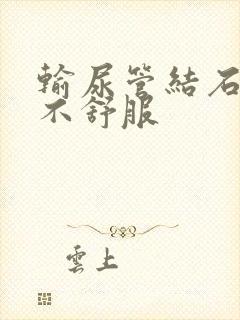 输尿管结石尿路不舒服