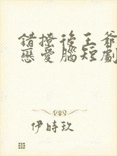 错撩后王爷长出恋爱脑短剧