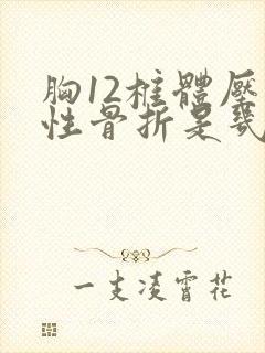 胸12椎体压缩性骨折是几级伤残