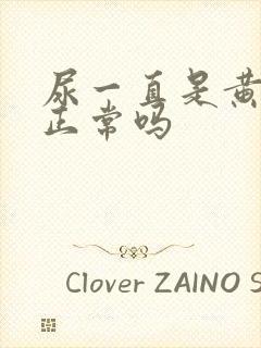 尿一直是黄色的正常吗