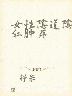 女性阴道阴道口红肿疼