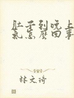 肚子到晚上就胀气怎么回事