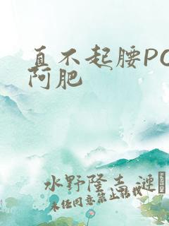 直不起腰POP阿肥