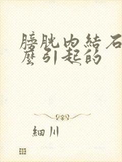 膀胱内结石是怎么引起的