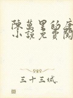 陈万里的唐嫣然小说免费阅读