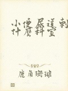 小便尿道刺痛挂什么科室