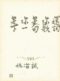 是你是你还是你下一句歌词是什么