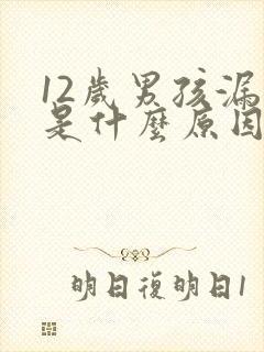 12岁男孩漏尿是什么原因造成的