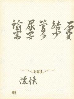 输尿管结石治疗需要多少费用