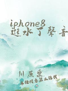 iphone8进水了声音变小了