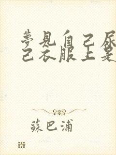 梦见自己尿到自己衣服上是什么意思