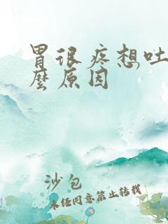 胃很疼想吐是什么原因