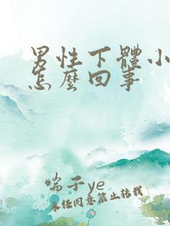 男性下体小红斑怎么回事