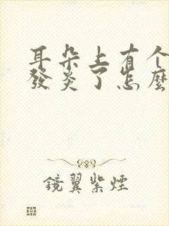 耳朵上有个小洞发炎了怎么办