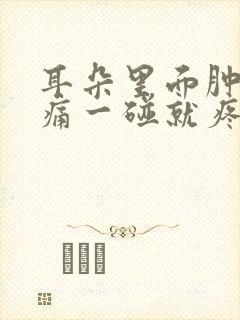 耳朵里面肿胀疼痛一碰就疼