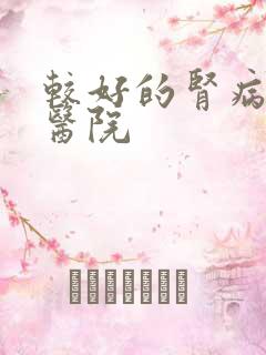 较好的肾病治疗医院