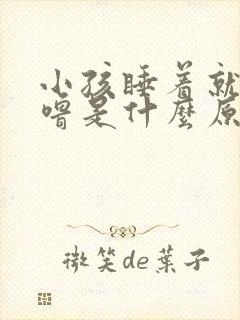 小孩睡着就打呼噜是什么原因