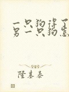 一只狗得了细小另一只狗怎么办