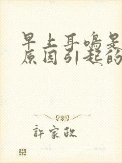 早上耳鸣是什么原因引起的