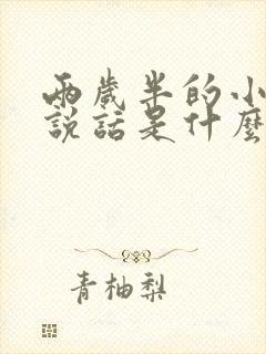 两岁半的小孩不说话是什么情况