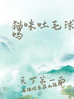 猫咪吐毛球正常吗