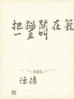 把猫关在笼子里一直叫