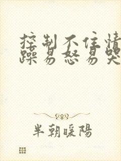 控制不住情绪暴躁易怒易哭怎么办