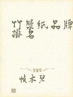 竹浆纸品牌十大排名