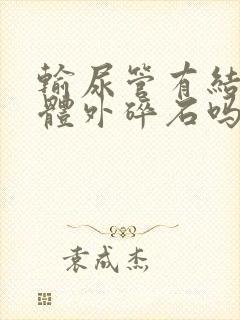 输尿管有结石能体外碎石吗