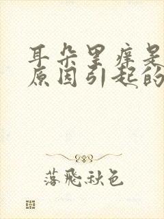 耳朵里痒是什么原因引起的