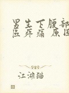 男生下腹部三角区疼痛 原因