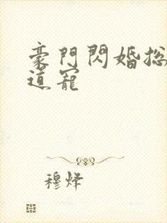 豪门闪婚总裁霸道宠