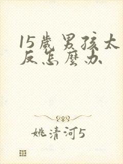 15岁男孩太逆反怎么办