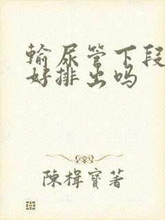 输尿管下段结石好排出吗