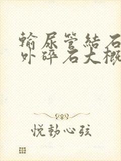 输尿管结石做体外碎石大概多少钱