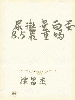 尿微量白蛋白38.5严重吗