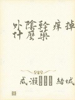 外阴干痒掉皮用什么药