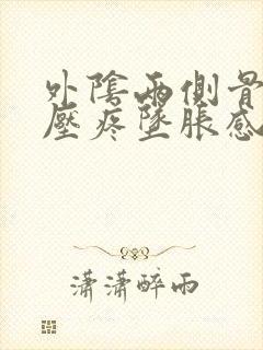 外阴两侧骨头按压疼坠胀感