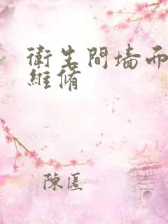 卫生间墙面渗水维修