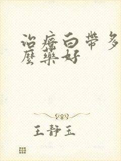 治疗白带多吃什么药好