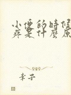 小便的时候感到疼是什么原因