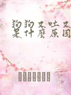 狗狗又吐又拉血是什么原因