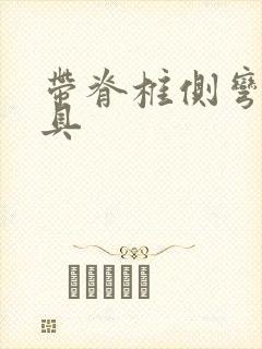 带脊椎侧弯带支具