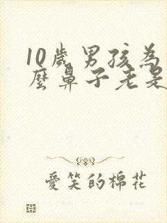 10岁男孩为什么鼻子老是流鼻血