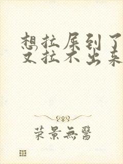 想拉屎到了厕所又拉不出来怎么办