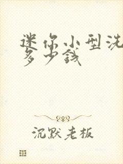 迷你小型洗衣机多少钱